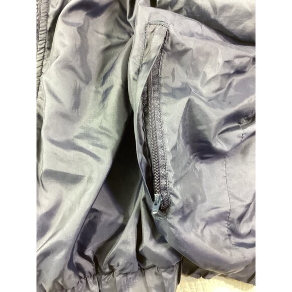 United States Navy Embroidered Hooded Jacket * Charles River*Large Navy Blue*EUC - Picture 7 of 7